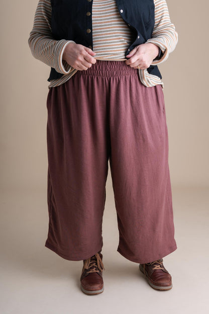 Weekend Pants (Updated) in Russet