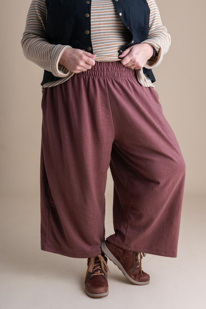 Weekend Pants (Updated) in Russet