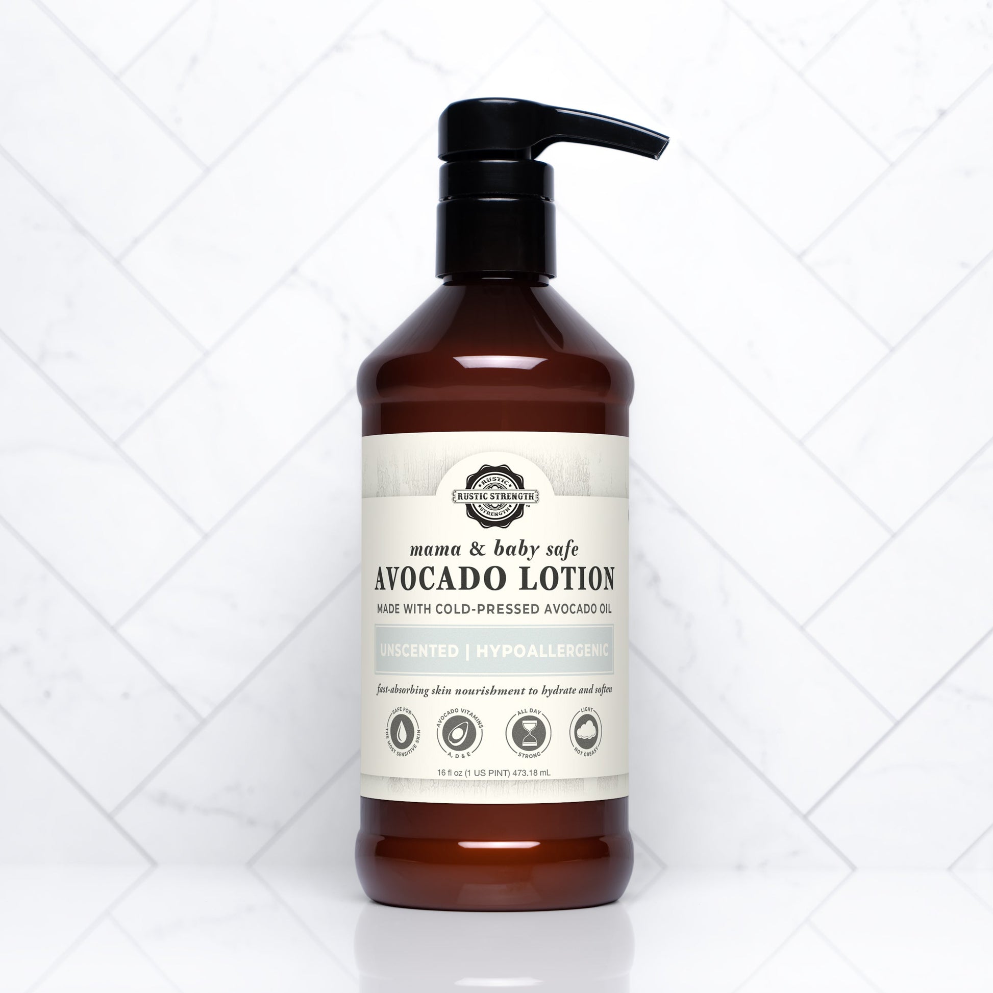 Avocado Lotion | Mama + Baby Safe - Homeland Harvest