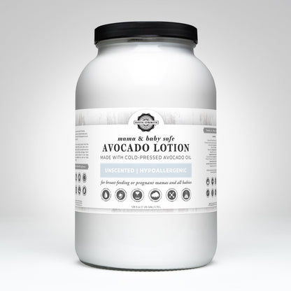 Avocado Lotion | Mama + Baby Safe - Homeland Harvest