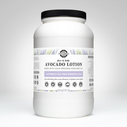Avocado Lotion | Lavender & Tea Tree - Homeland Harvest