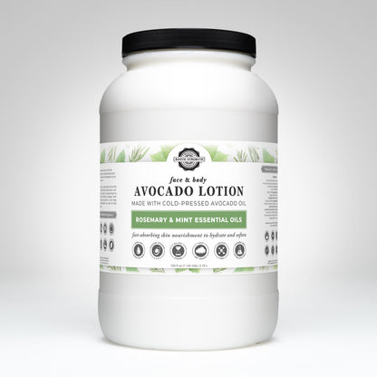 Avocado Lotion | Rosemary & Mint - Homeland Harvest