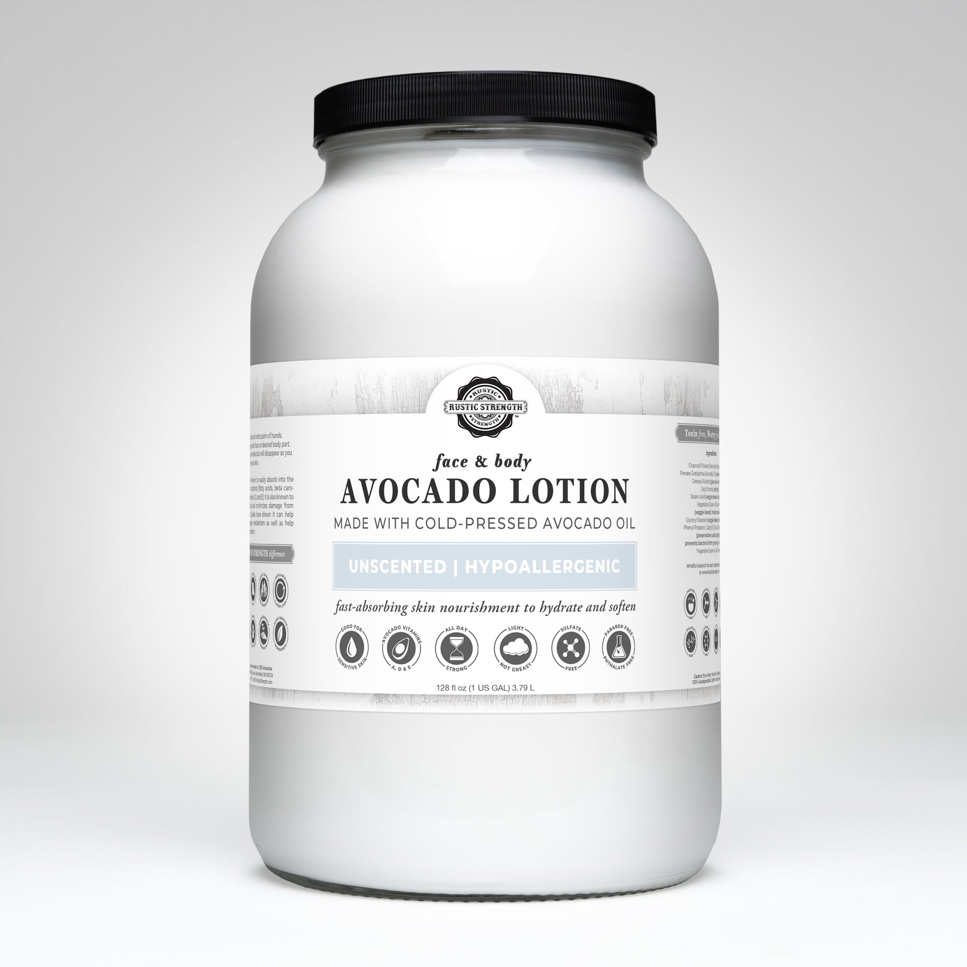 Avocado Lotion | Unscented - Homeland Harvest