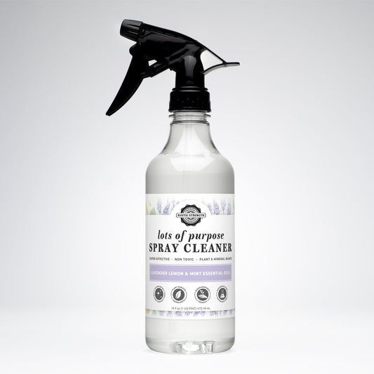 Lots of Purpose Spray Cleaner | Lavender, Lemon & Mint - Homeland Harvest