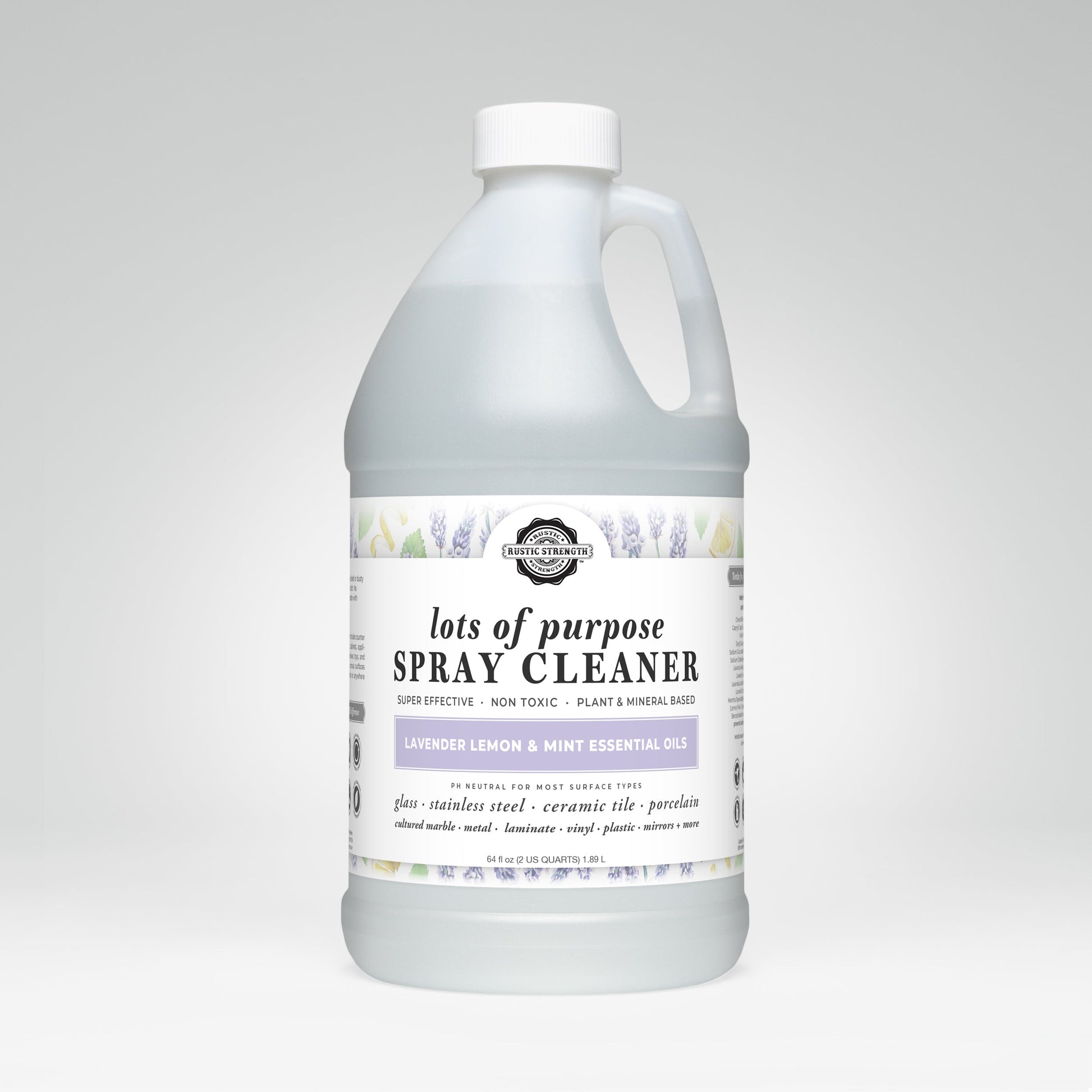 Lots of Purpose Spray Cleaner | Lavender, Lemon & Mint - Homeland Harvest