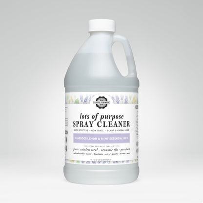 Lots of Purpose Spray Cleaner | Lavender, Lemon & Mint - Homeland Harvest