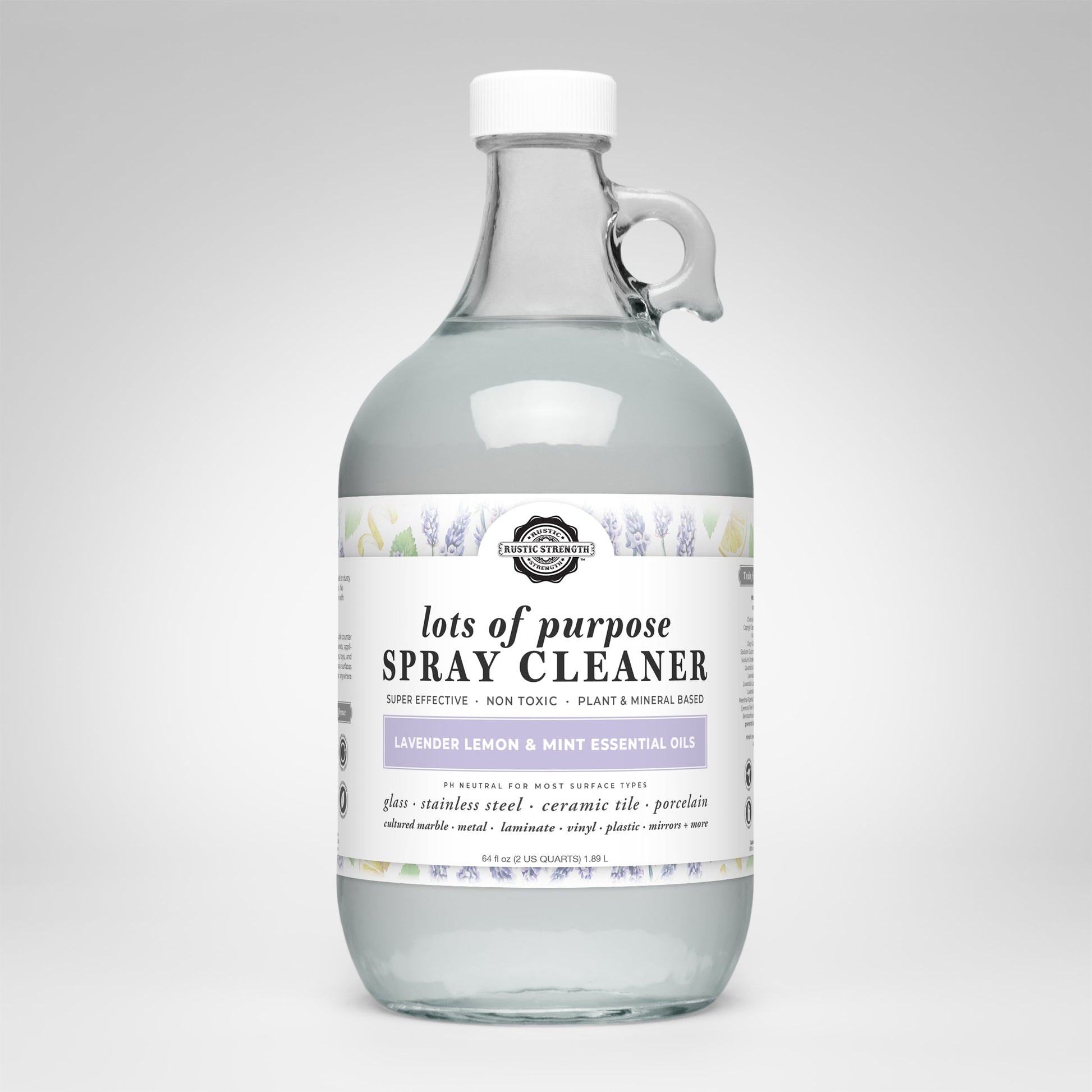 Lots of Purpose Spray Cleaner | Lavender, Lemon & Mint - Homeland Harvest