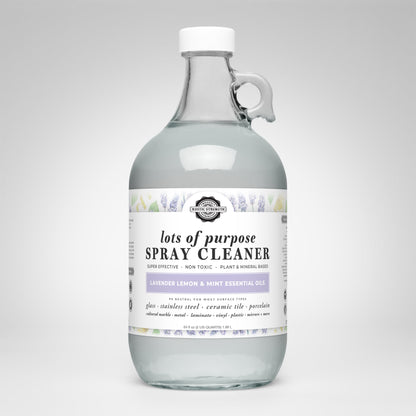 Lots of Purpose Spray Cleaner | Lavender, Lemon & Mint - Homeland Harvest