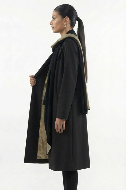 Knit Lounge Coat: EMF Shielding