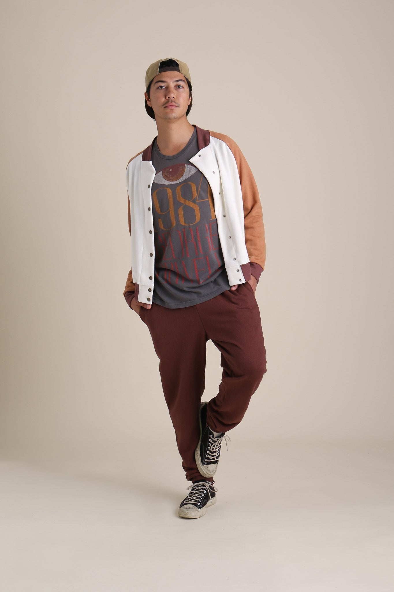 Joggers (Updated) in Chestnut