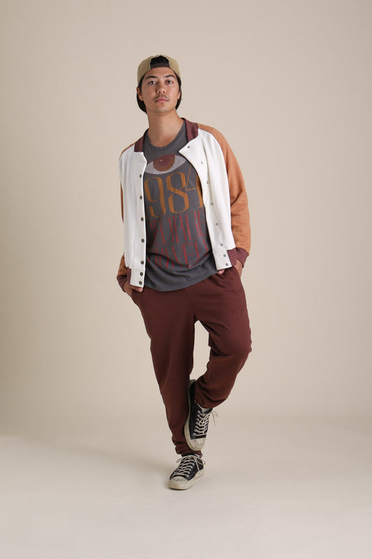 Joggers (Updated) in Chestnut