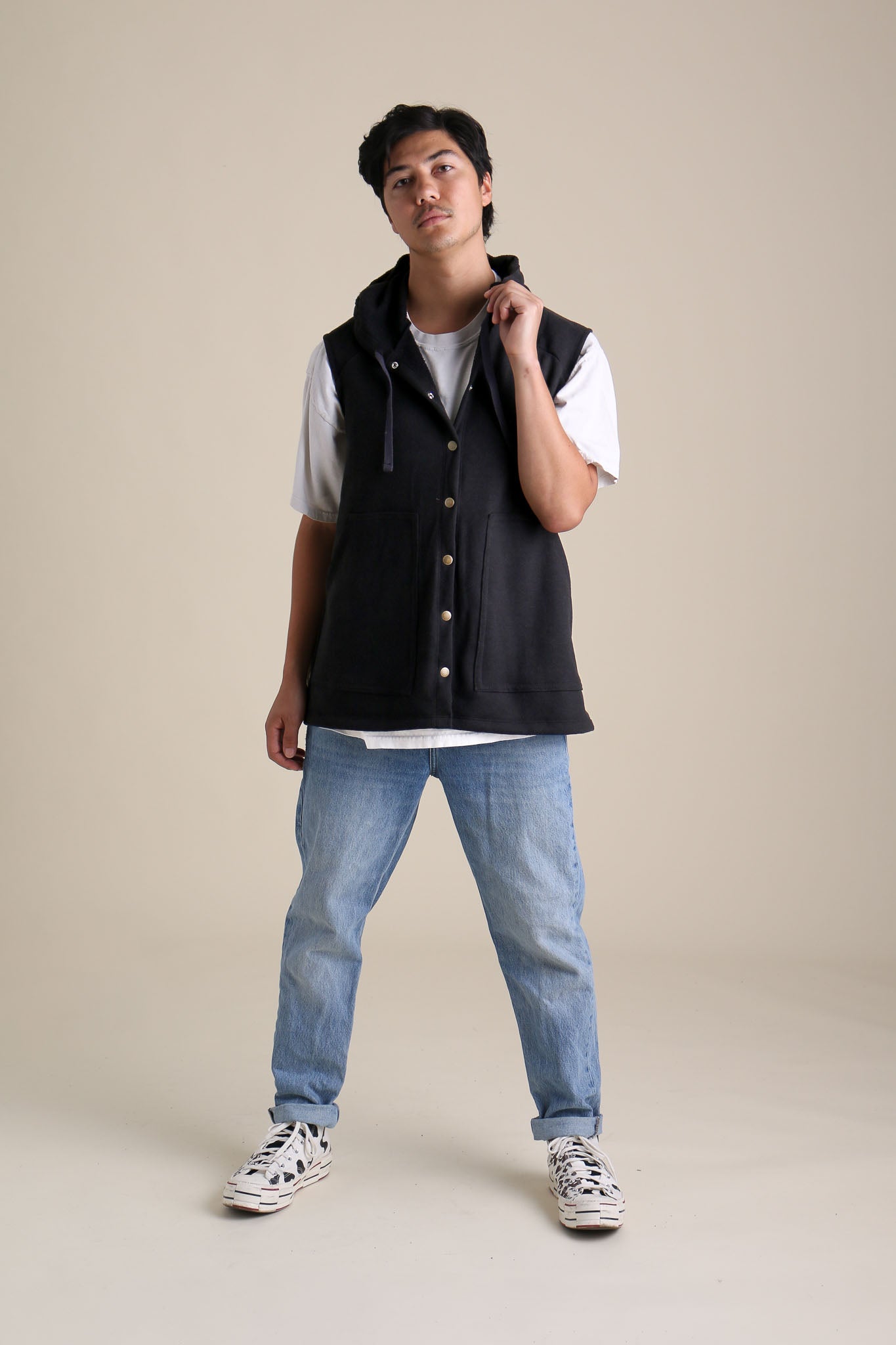 Wilder Vest in Black