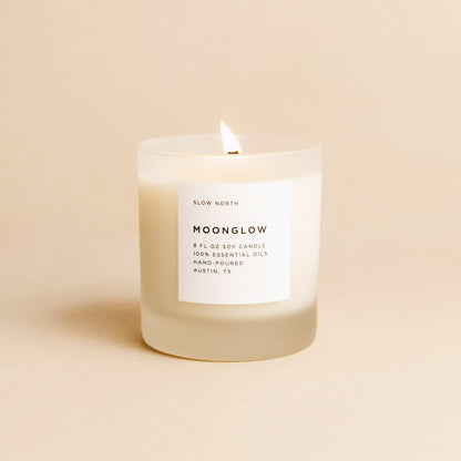 Moonglow - Signature Candle (Patchouli + Cinnamon + Black Pepper) - Homeland Harvest