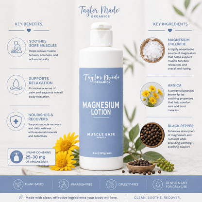 Muscle Ease Organic Lotion