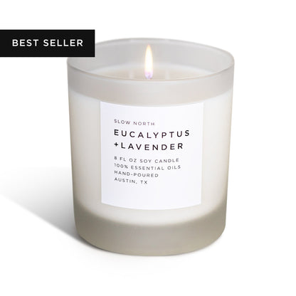 Eucalyptus + Lavender - Signature Candle - Homeland Harvest