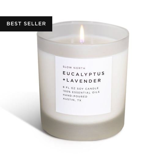 Eucalyptus + Lavender - Signature Candle - Homeland Harvest