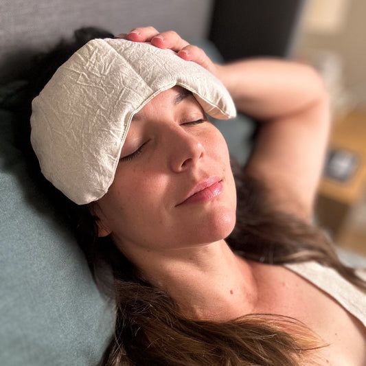 Eye Mask + Neck Wrap Bundle - Natural - Homeland Harvest