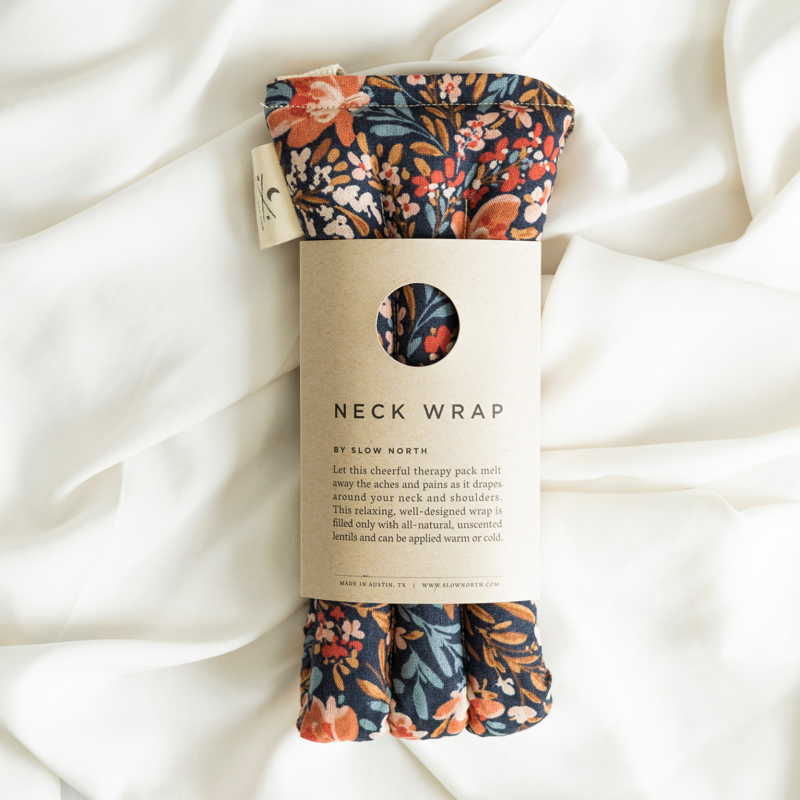 Eye Mask + Neck Wrap Bundle - Pom Blossom - Homeland Harvest
