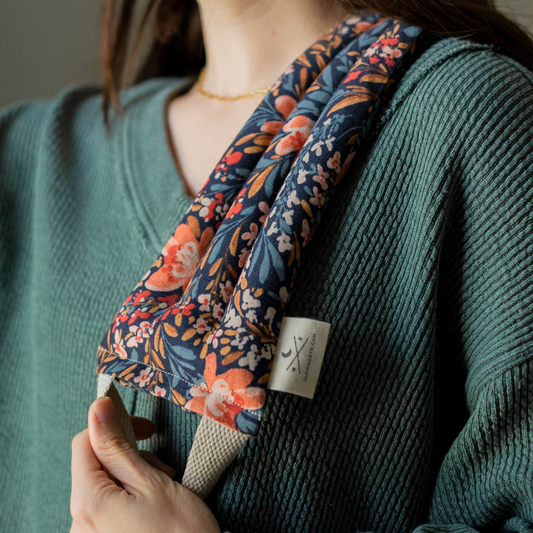 Eye Mask + Neck Wrap Bundle - Pom Blossom - Homeland Harvest
