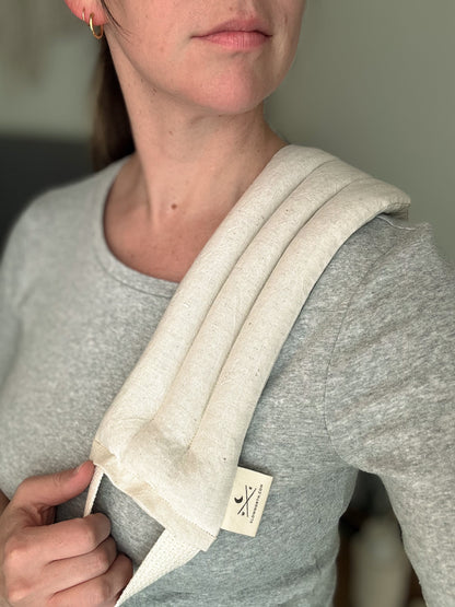 Eye Mask + Neck Wrap Bundle - Natural - Homeland Harvest