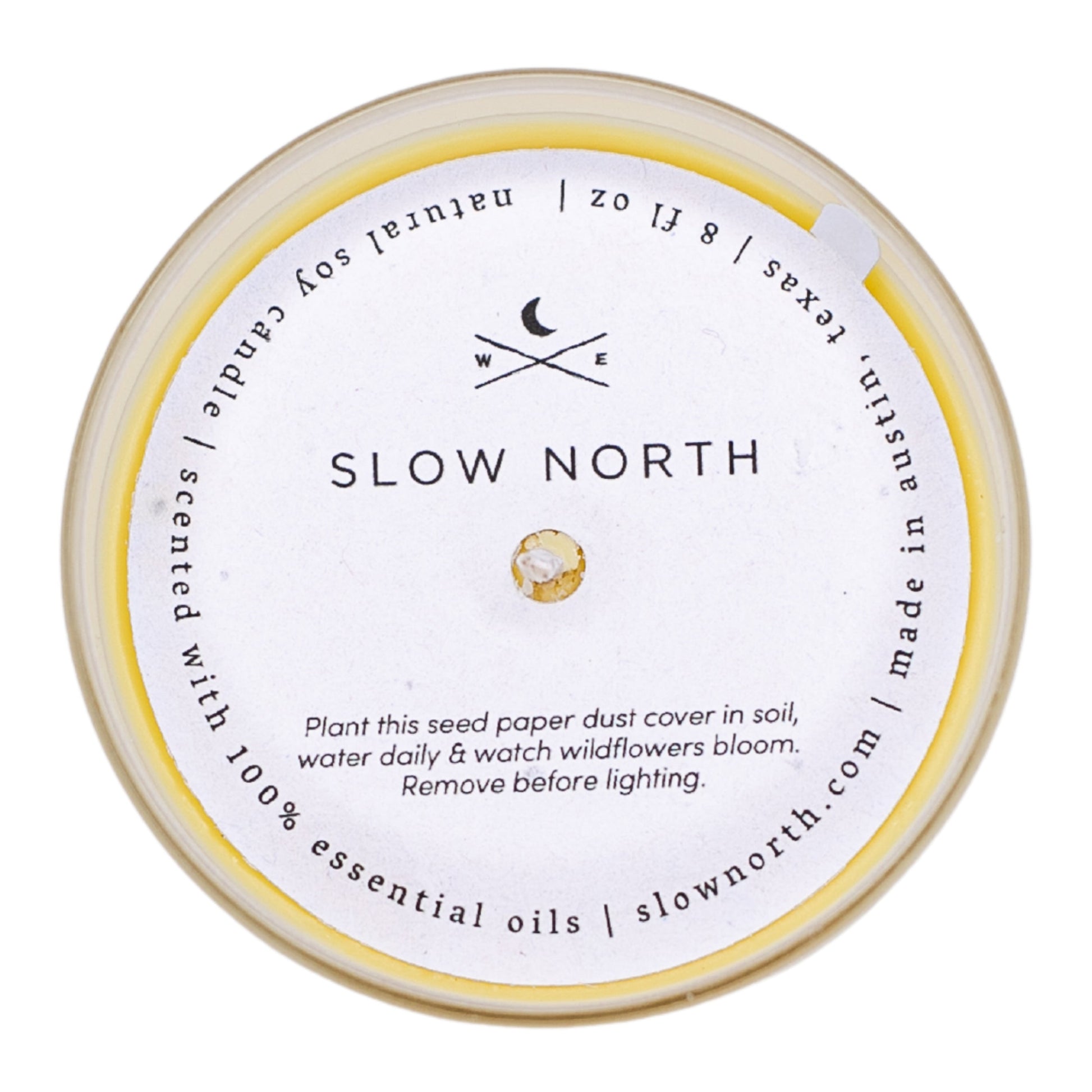 Hello Sunshine - Signature Candle (Grapefruit + Geranium + Lime) - Homeland Harvest
