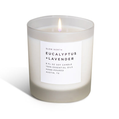 Eucalyptus + Lavender - Signature Candle - Homeland Harvest