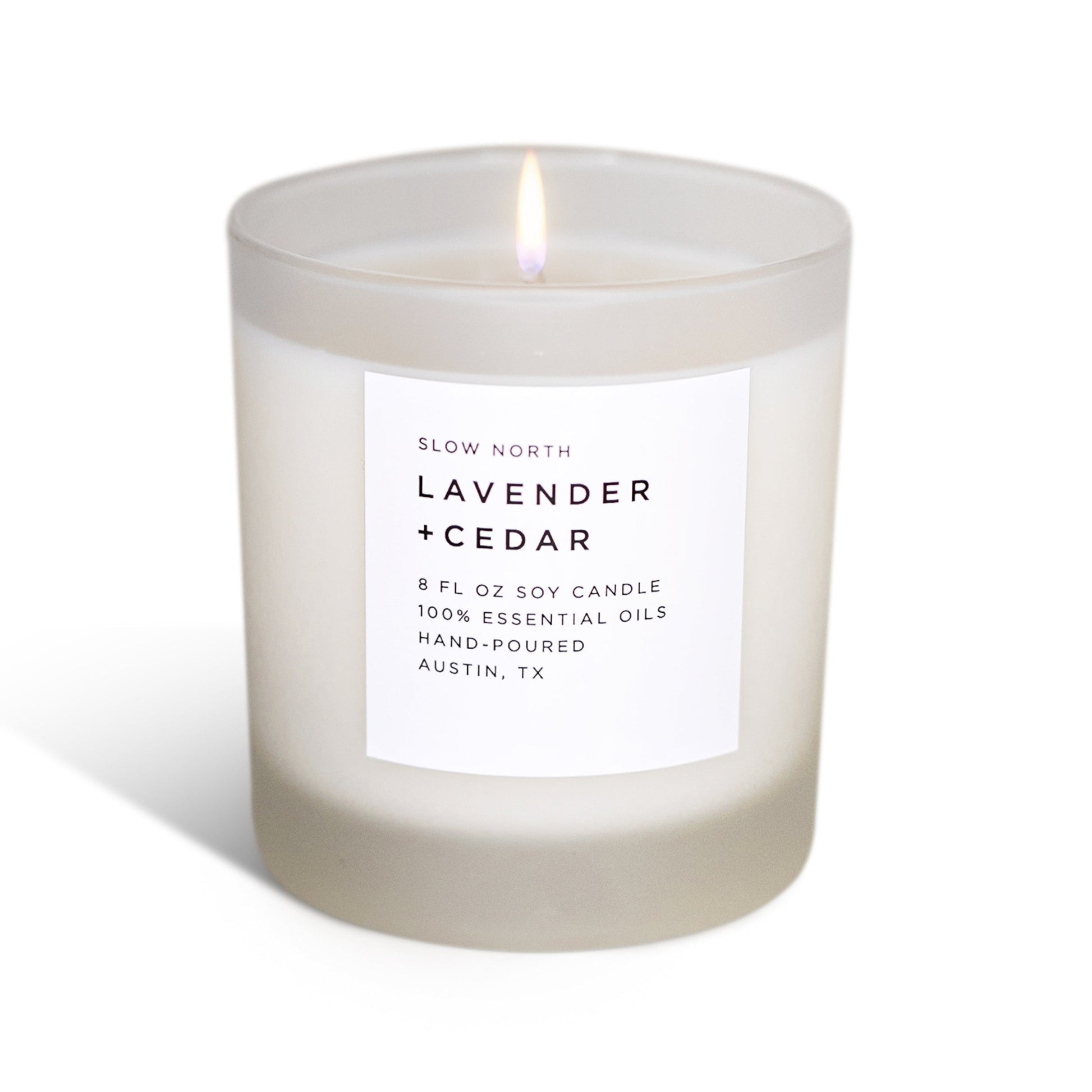 Lavender + Cedar - Signature Candle - Homeland Harvest