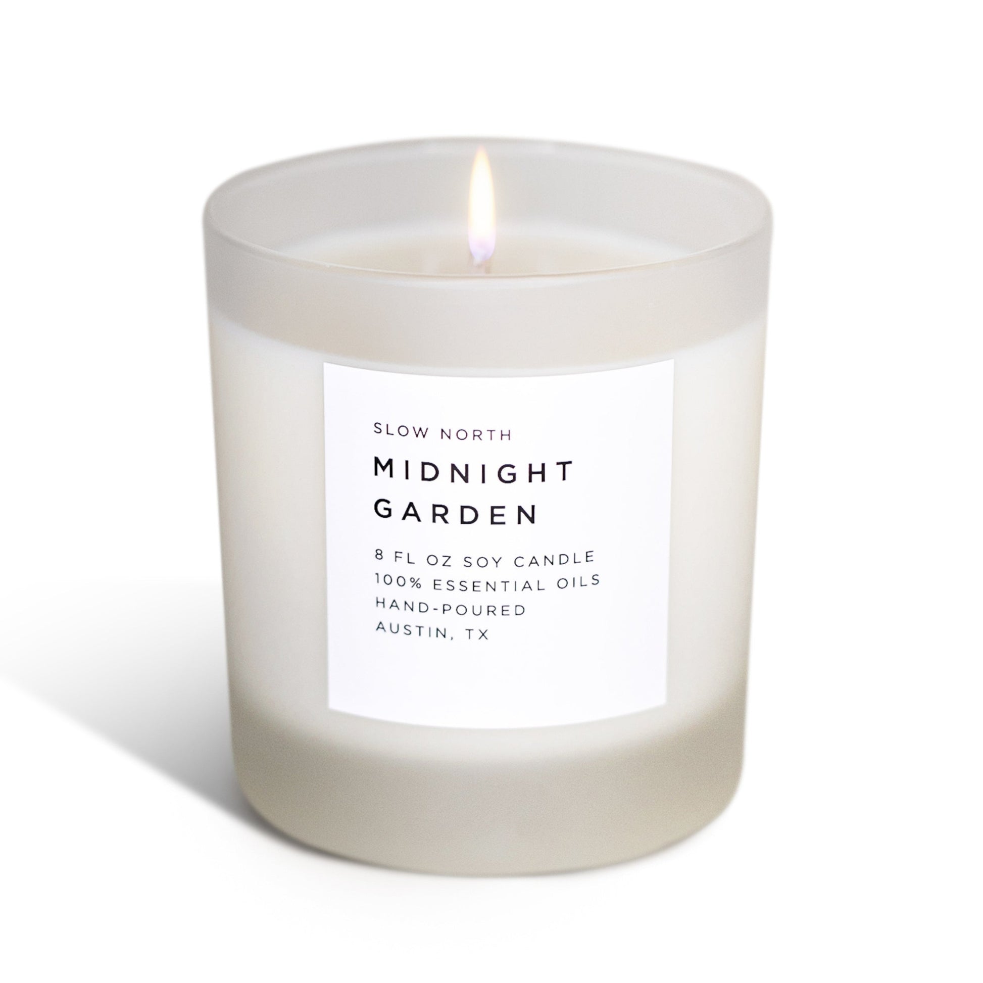 Midnight Garden - Signature Candle (Lavender + Rosemary + Geranium) - Homeland Harvest