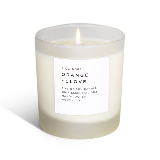 Orange + Clove - Signature Candle - Homeland Harvest