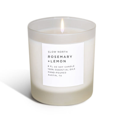 Rosemary + Lemon - Signature Candle - Homeland Harvest
