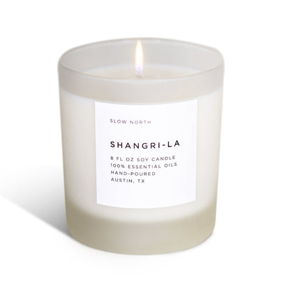 Shangri-La - Signature Candle (Eucalyptus + Lavender + Lemongrass) - Homeland Harvest