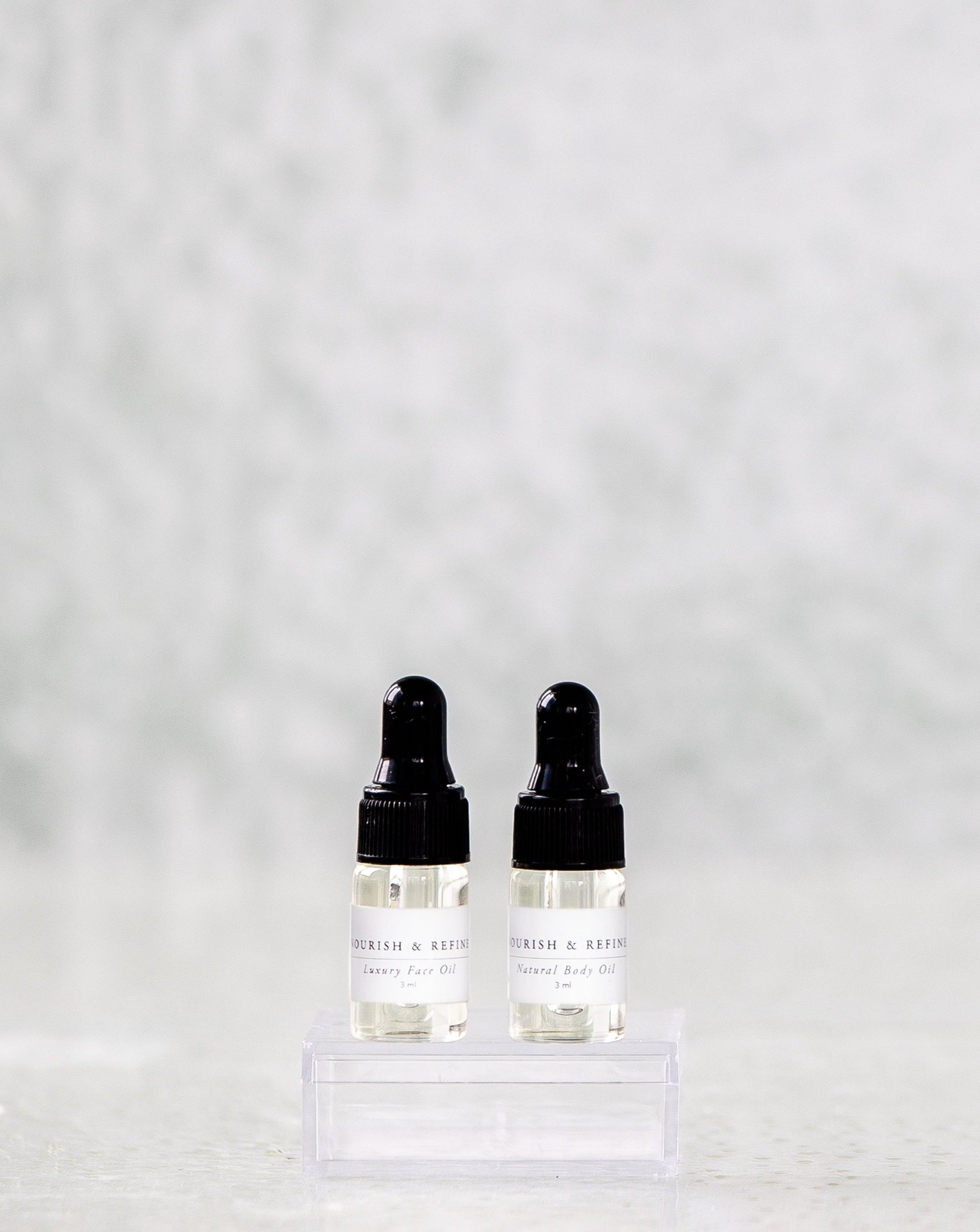 Mini Lux Face & Body Oil Set - Homeland Harvest