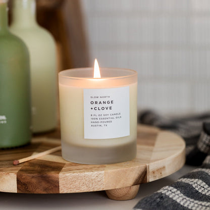 Orange + Clove - Signature Candle