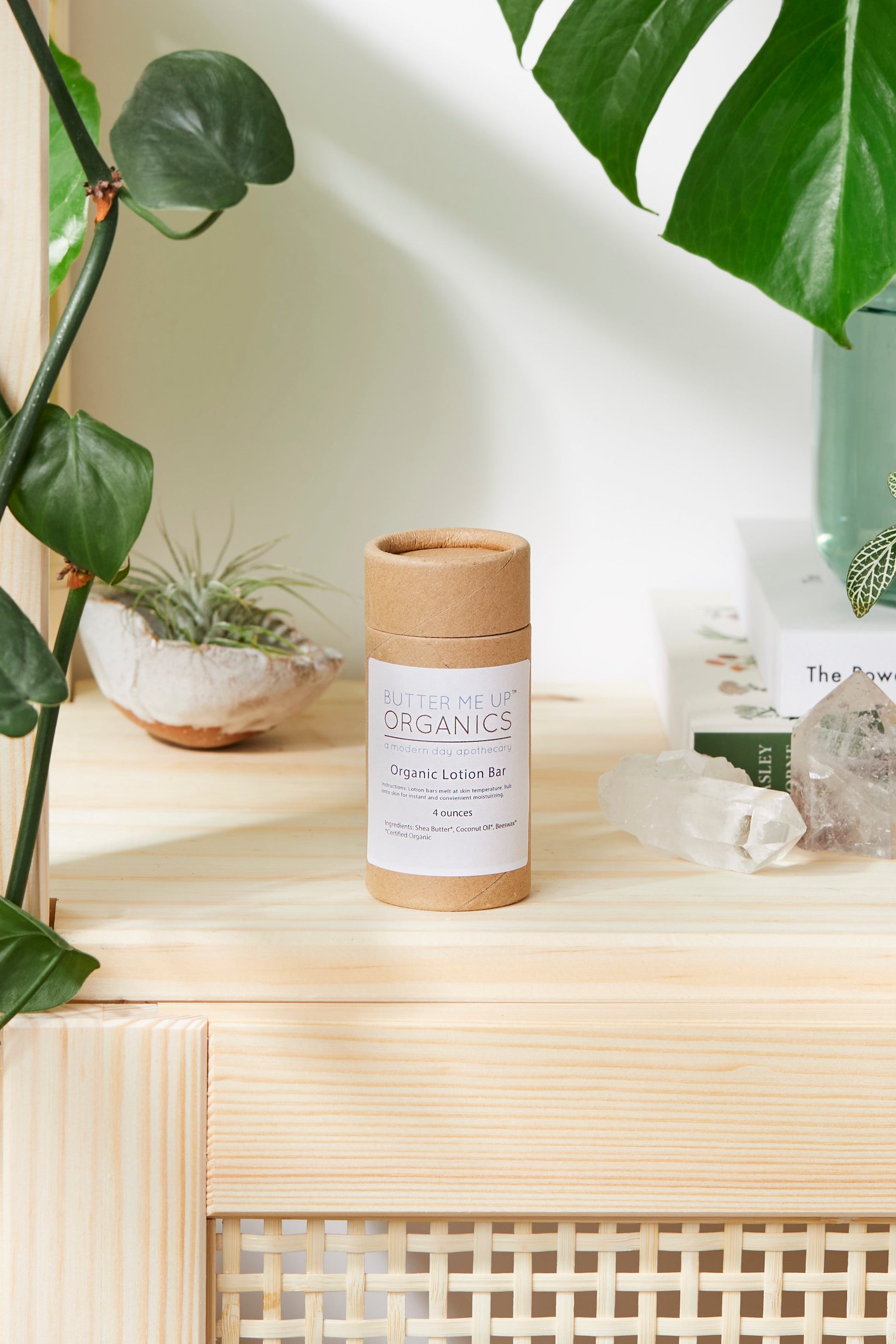 Organic Lotion Bar Shea Butter and Coconut Oil - Homeland Harvest