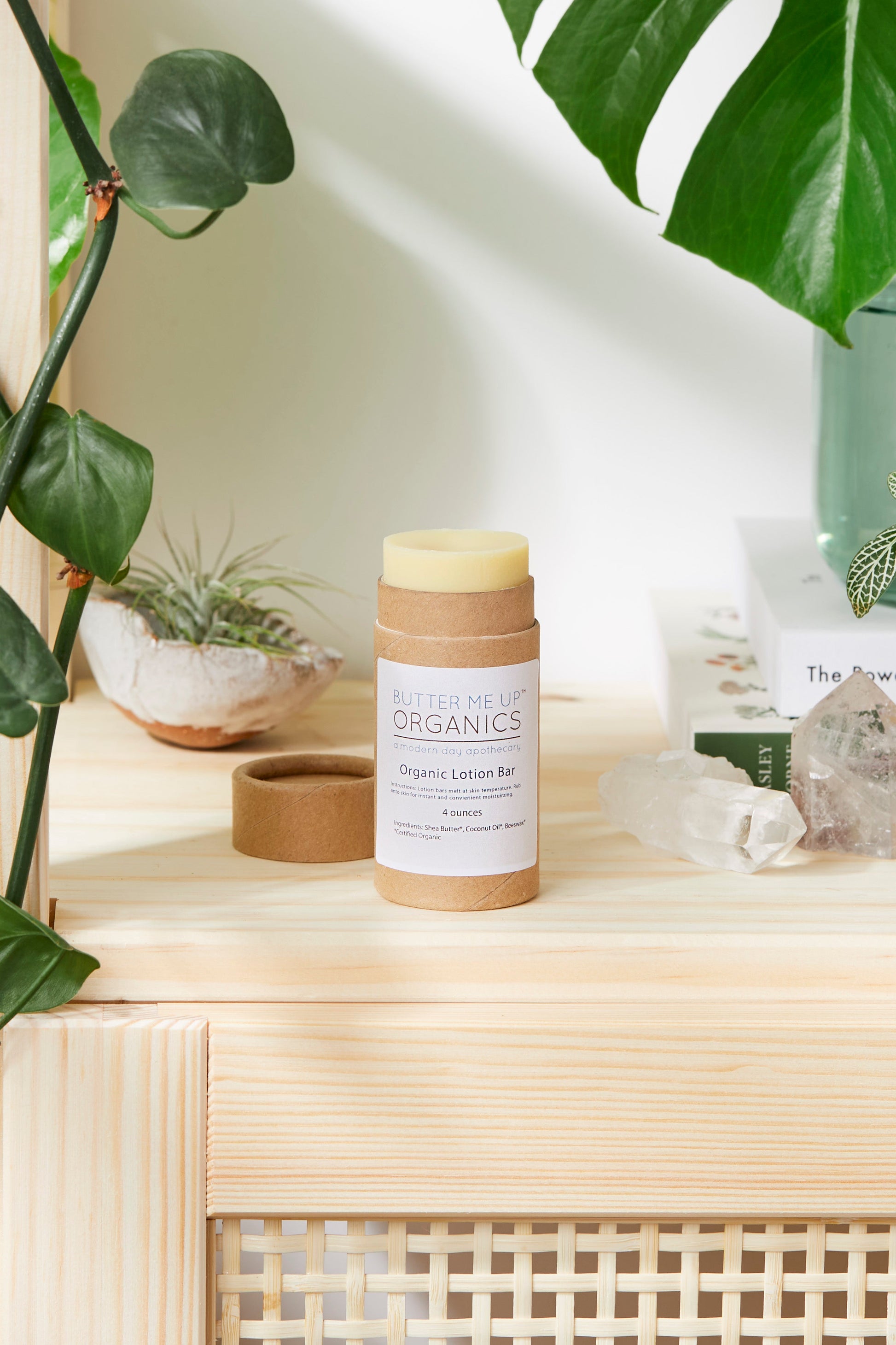 Organic Lotion Bar Shea Butter and Coconut Oil - Homeland Harvest