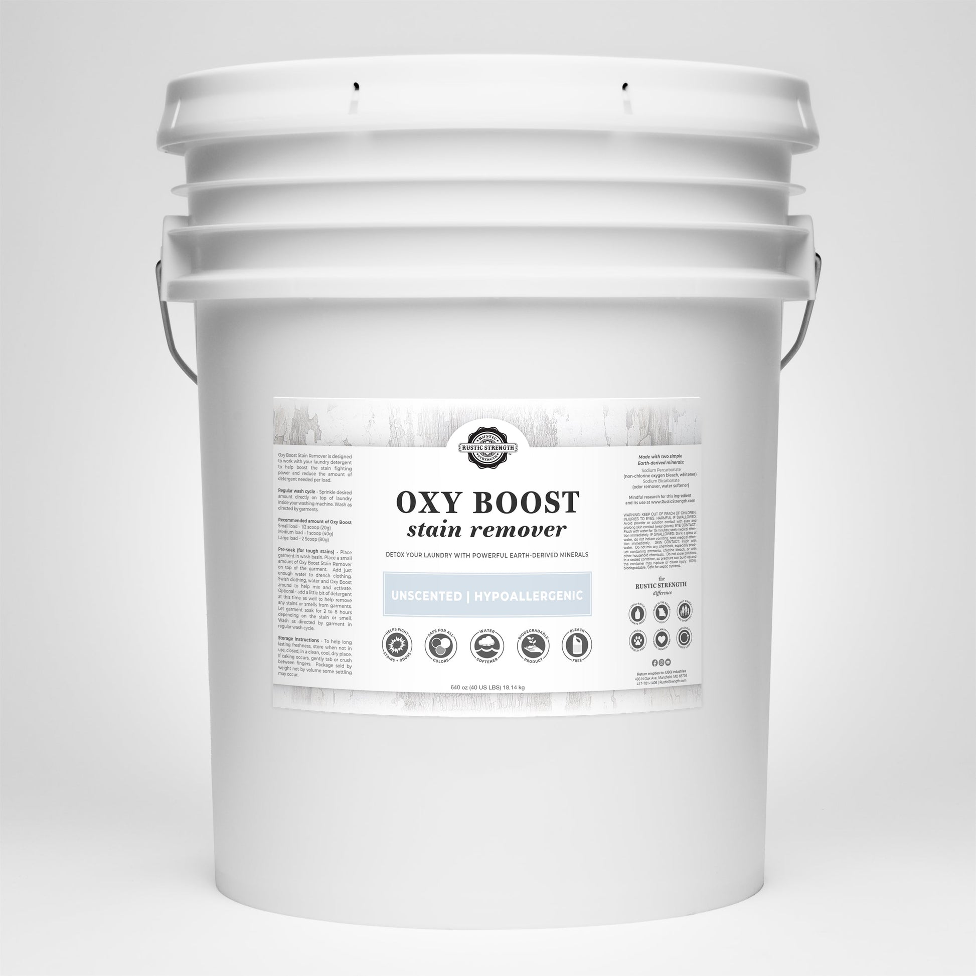 Oxy Boost Stain Remover - Homeland Harvest