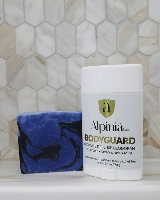 The Pit Kit: Natural Deodorant & Methylene Blue Body Guard Soap Bar Odor Eliminator