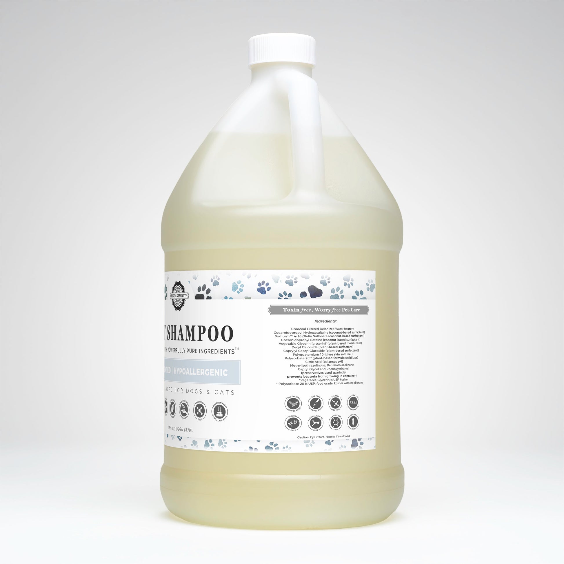Pet Shampoo | Soothing & Deodorizing | Unscented - Homeland Harvest