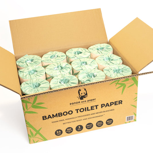 Panda Eco Paper | Bamboo Toilet Paper - Homeland Harvest