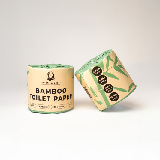 Panda Eco Paper | Bamboo Toilet Paper Sample - Homeland Harvest