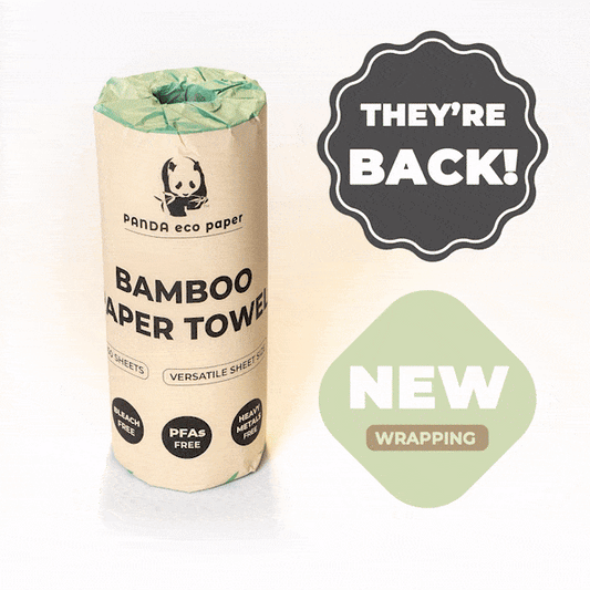 Panda Eco Paper | Bamboo Paper Towels - Homeland Harvest