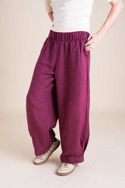 Crescent Moon Pants (Updated) in Orchid