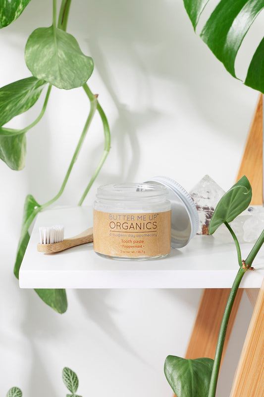 All Natural Organic Whitening Toothpaste / Remineralizing Toothpaste - Homeland Harvest
