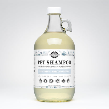 Pet Shampoo | Soothing & Deodorizing | Unscented - Homeland Harvest