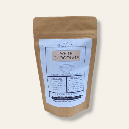 White chocolate black tea