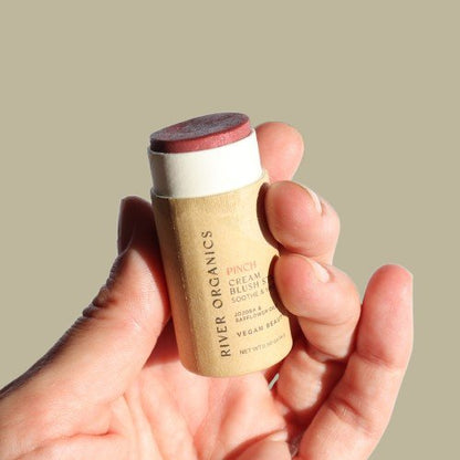 Creamy Vegan Blush Stick - Pinch - Homeland Harvest
