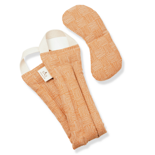 Eye Mask + Neck Wrap Bundle - Copper Fields - Homeland Harvest
