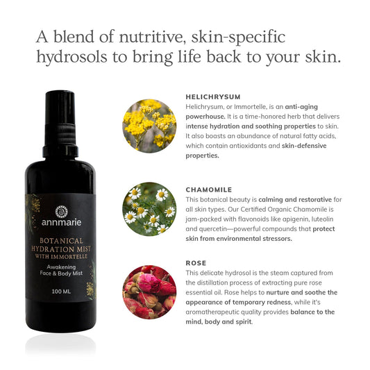 Botanical Hydration Mist With Immortelle (100ml)- Collective - Homeland Harvest