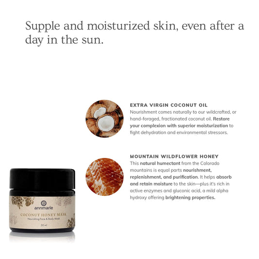 Coconut Honey Mask (50ml)- Collective - Homeland Harvest