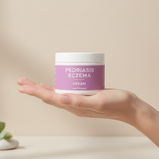 Psoriasis + Eczema Organic Cream - itchy skin